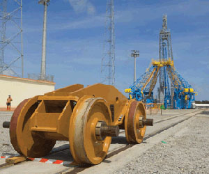Soyuz Mobile Gantry Takes Shape At Kourou