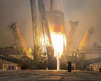We Have Liftoff: Soyuz Carrier Rocket Blasts Off From Baikonur
