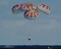 SpaceX parachute test aborted weeks before planned manned launch - report