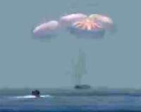 SpaceX Crew Dragon splashes down off Florida