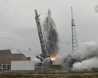 SpaceX Cargo Mission Launches to Space Station
