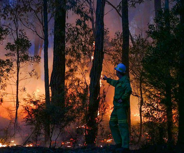 Air quality warning as Oregon wildfire grows