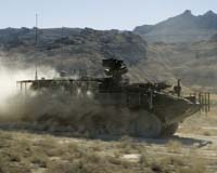 Afghan desert the enemy for US armoured vehicles