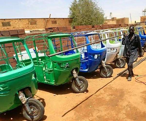 A greener ride: West Africans switch on to electric motorbikes