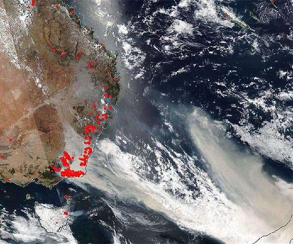 Australian bushfires may have helped trigger La Nina