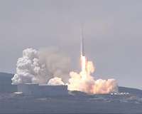 SpaceX launches 64 satellites at once