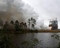 Progress is Heard as RS-25 Engine Roars to Life for NASA's Space Launch System