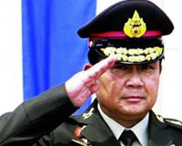 Thai junta chief says anti-graft students arrested for own safety