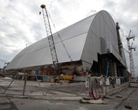 Chernobyl begins new life as solar power park