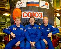 Tim arrives in Baikonur on his last stop before space