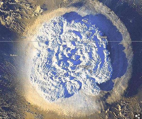 'Like a shotgun': Tongan eruption is largest ever recorded