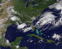 Tropical Storm Chantal Bounces Off US East Coast