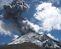 Volcanoes helped offset man-made warming