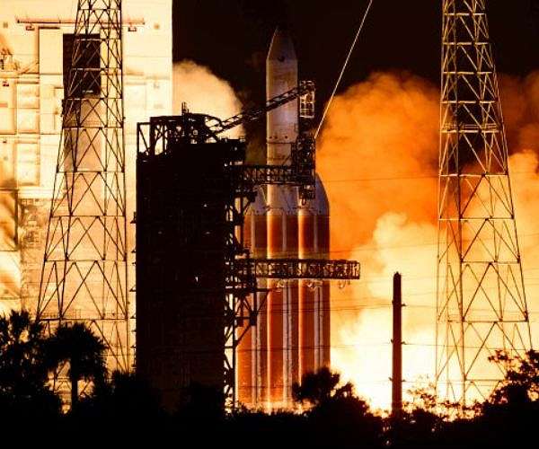 Top Secret NRO Spy Satellite launched on ULA's Delta IV Heavy Penultimate Flight
