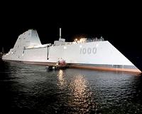Revolutionary US destroyer begins sea trial: Navy