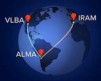 ALMA links with other observatories to create Earth-sized virtual telescope