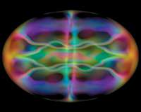 Spooky quantum particle pairs fly like weird curveballs