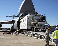 Third Wideband Global SATCOM Sat Shipped To Cape Canaveral