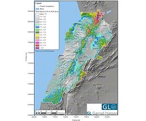 GL Garrad Hassan Delivers Wind Map Of Lebanon