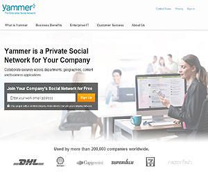 Microsoft buys business social startup Yammer