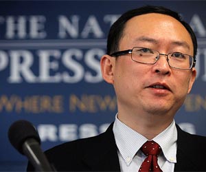 Writer fled China to 'publish book' on dissident