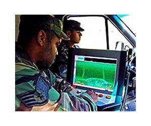 Portable radar detector said to reveal hidden weapons on people