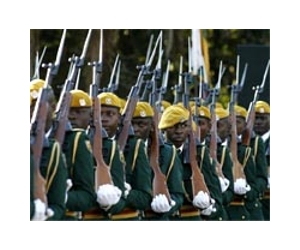 Zimbabwe PM's party pledges trimmer army, just society